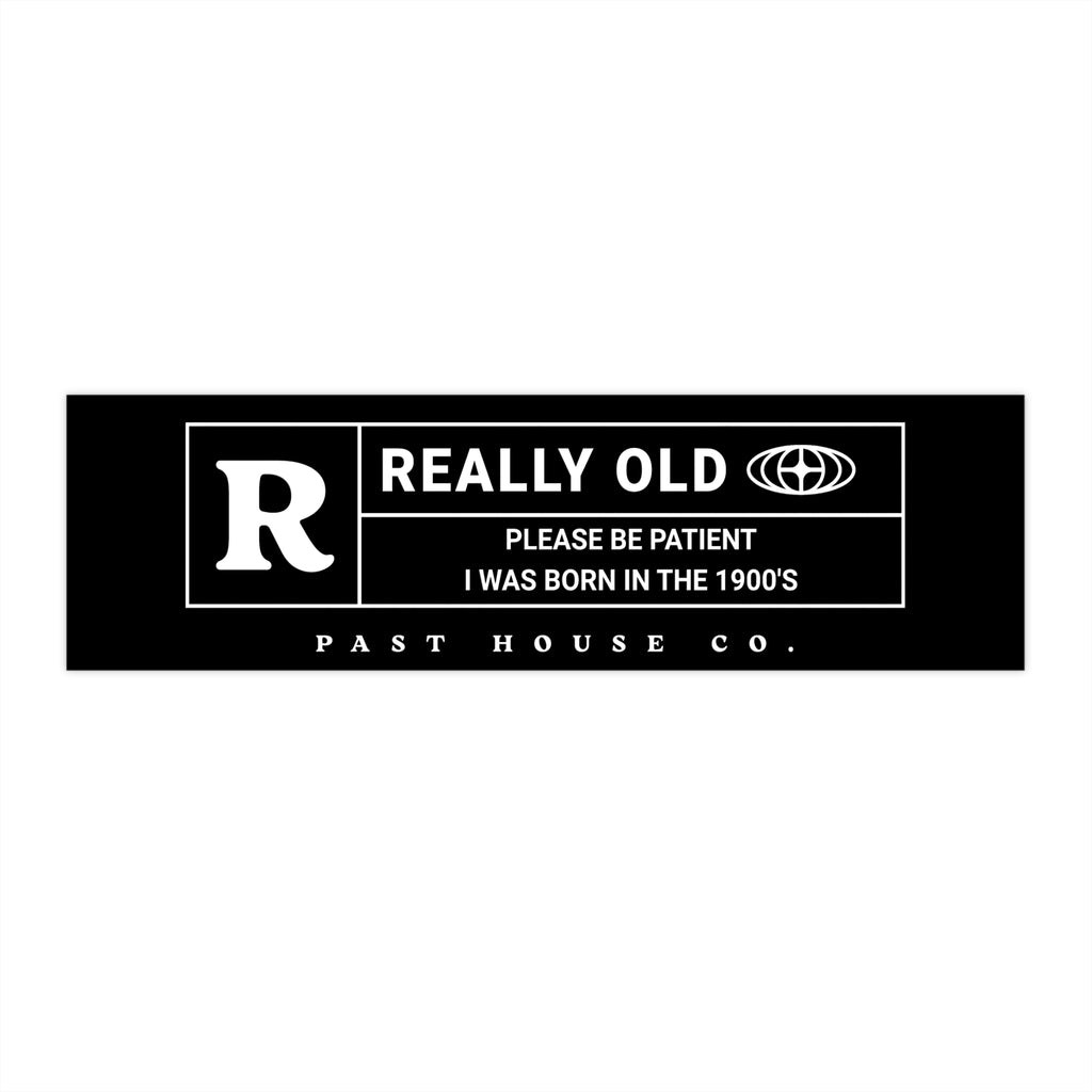 Rated R Bumper Sticker