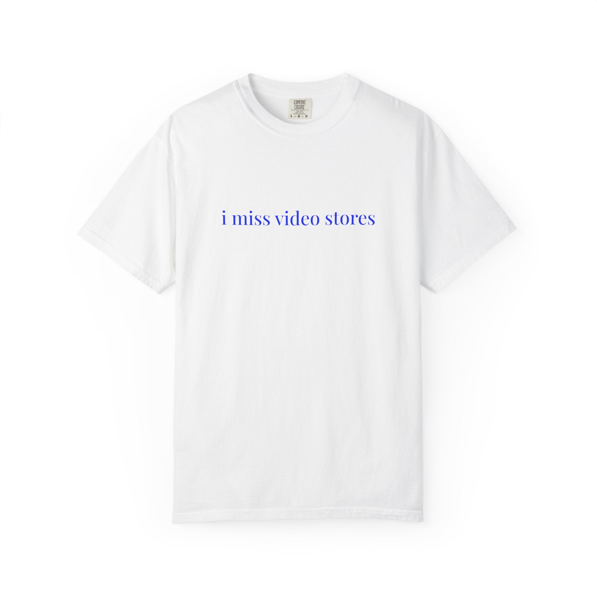 I Miss Video Stores Tee T-Shirt