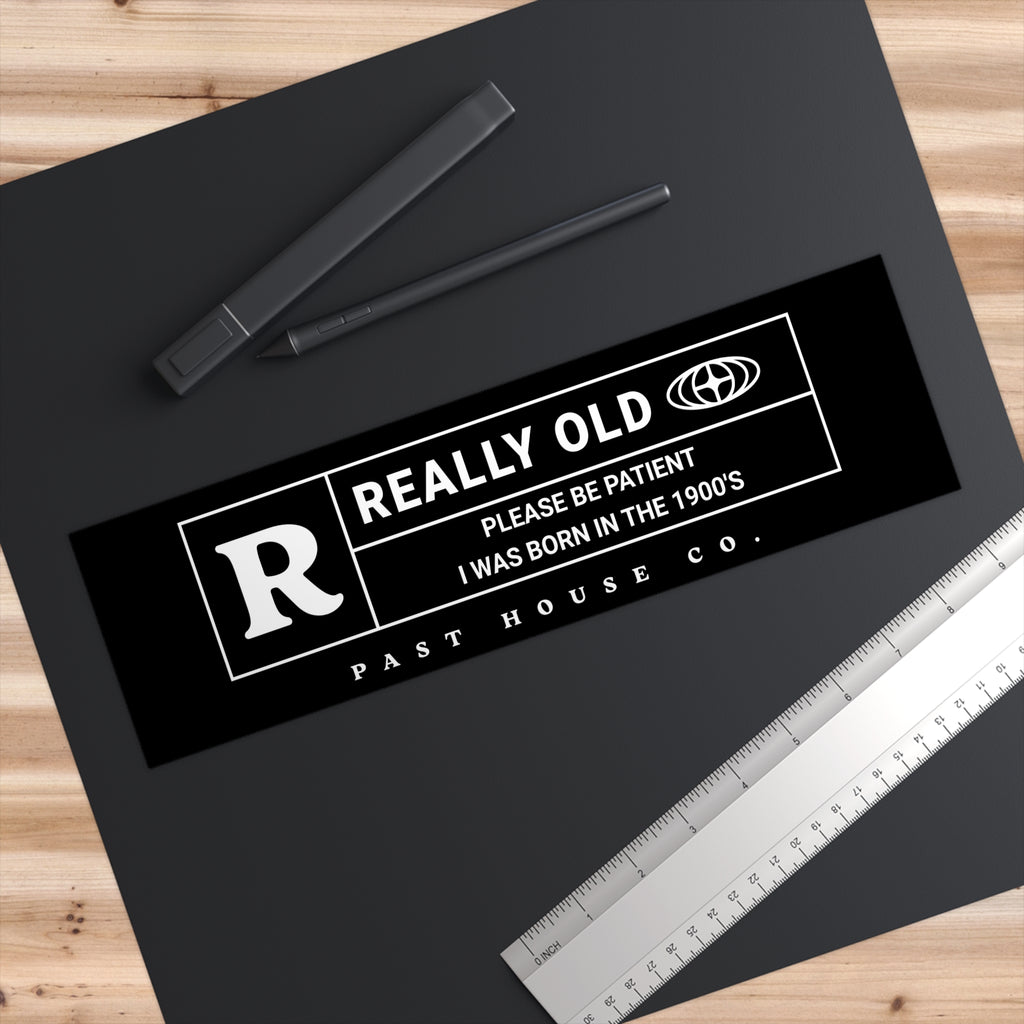 Rated R Bumper Sticker