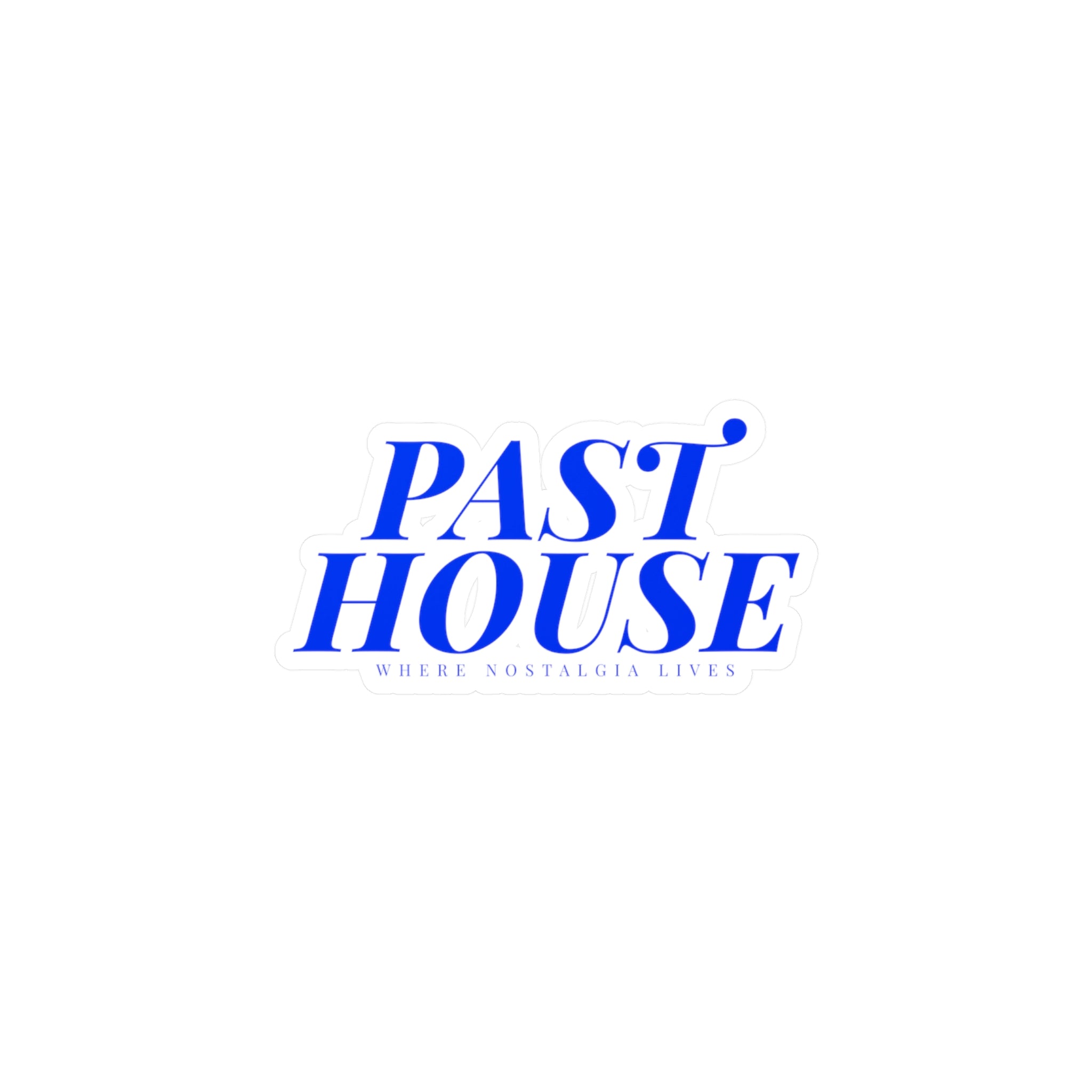 Past House Flagship Sticker